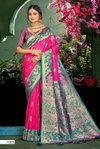 Vedaa Silk Swaroski Vol 1 By Saroj Silk Wedding Wear Saree Suppliers In India